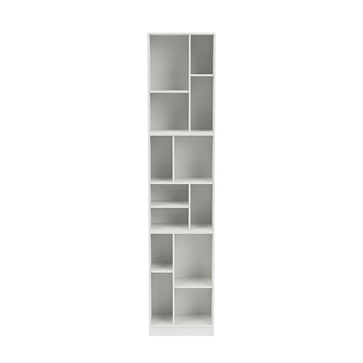 Montana Loom High Bookcase With 7 Cm Plinth, White