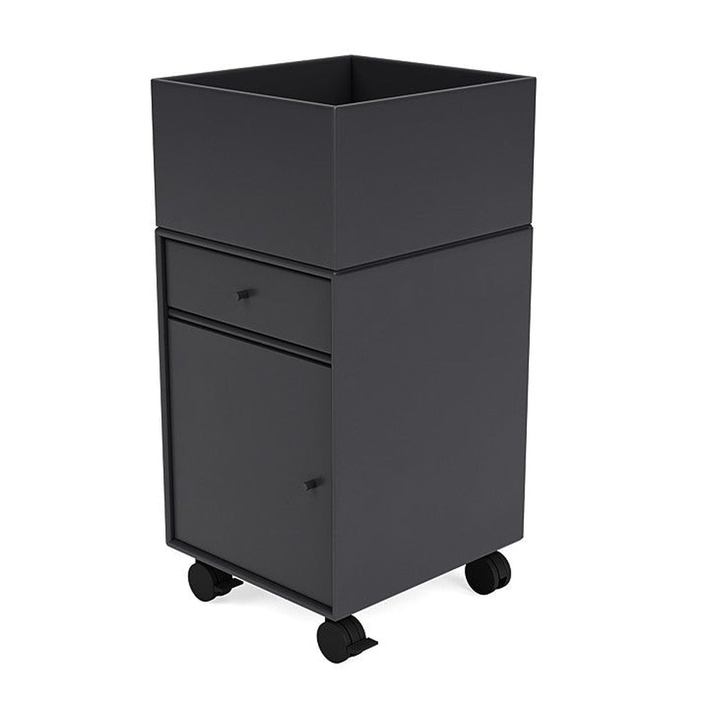 Montana Runner Office Unit On Castors, Anthracite