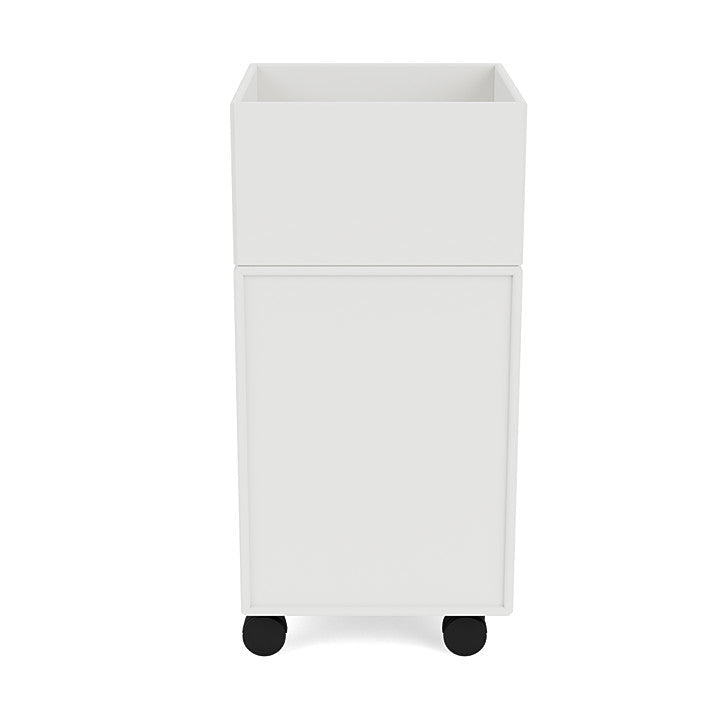 Montana Runner Office Unit On Castors, White