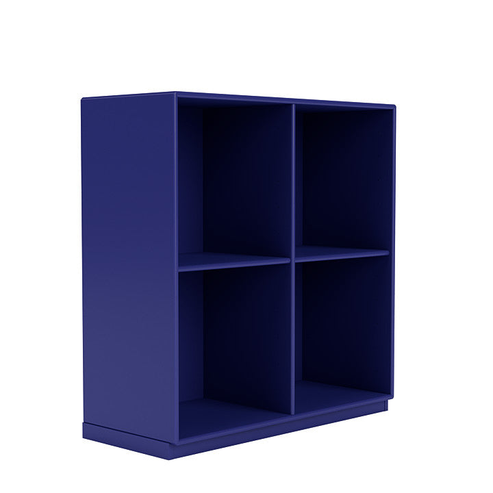 Montana Show Bookcase With 3 Cm Plinth, Monarch Blue