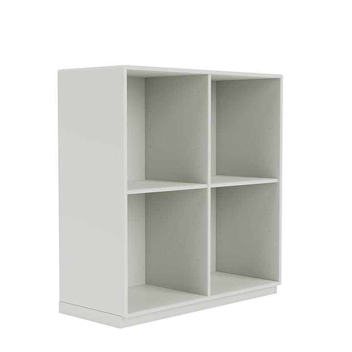 Montana Show Bookcase With 3 Cm Plinth, Nordic White