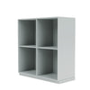 Montana Show Bookcase With 3 Cm Plinth, Oyster Grey