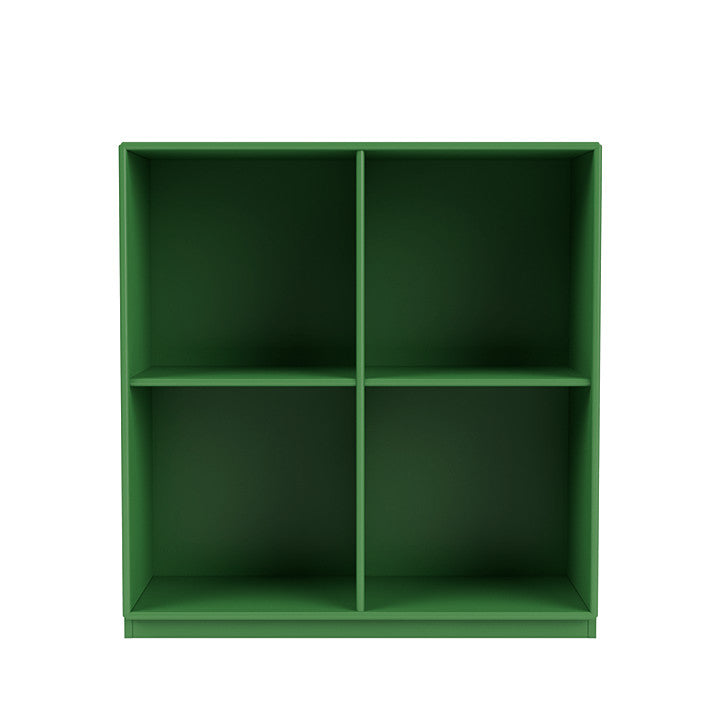 Montana Show Bookcase With 3 Cm Plinth, Parsley Green