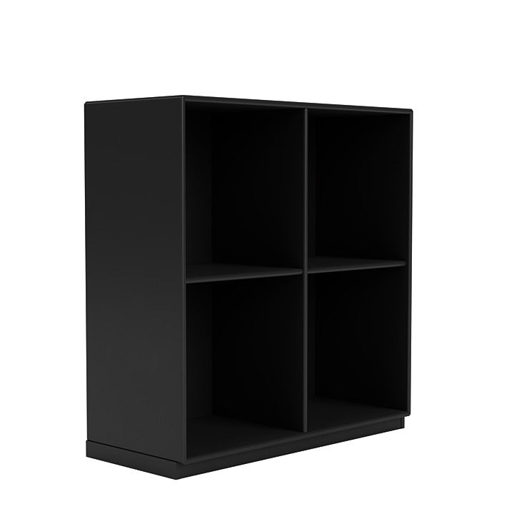 Montana Show Bookcase With 3 Cm Plinth, Black