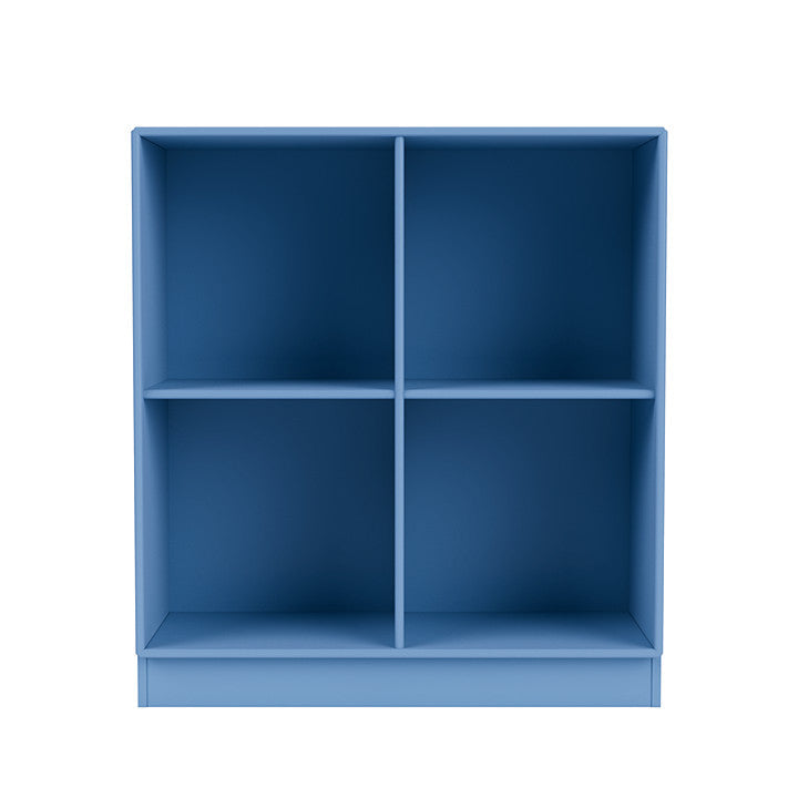 Montana Show Bookcase With 7 Cm Plinth, Azure Blue