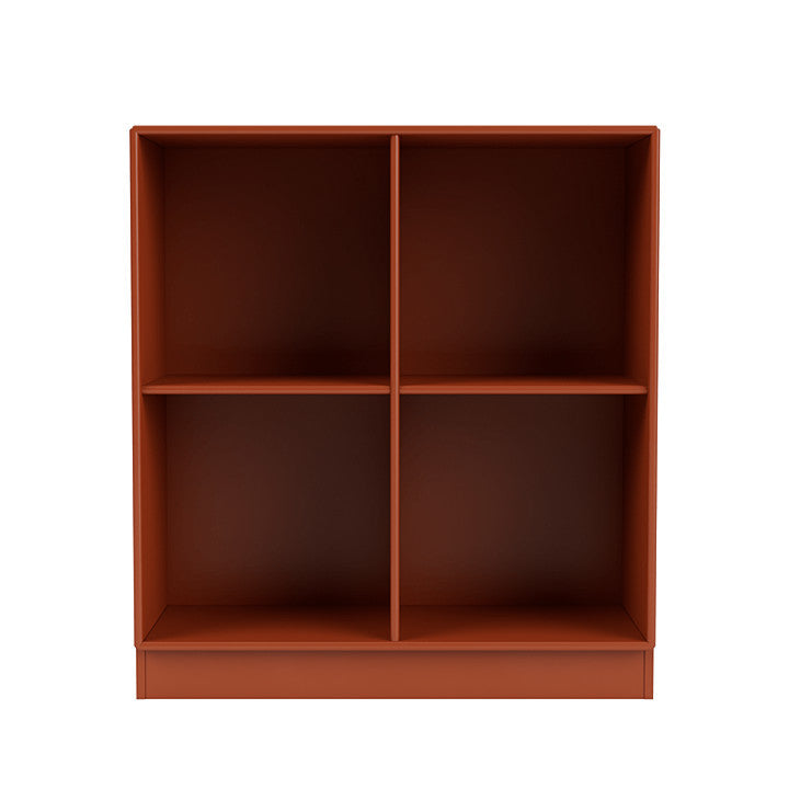 Montana Show Bookcase With 7 Cm Plinth, Hokkaido Brown