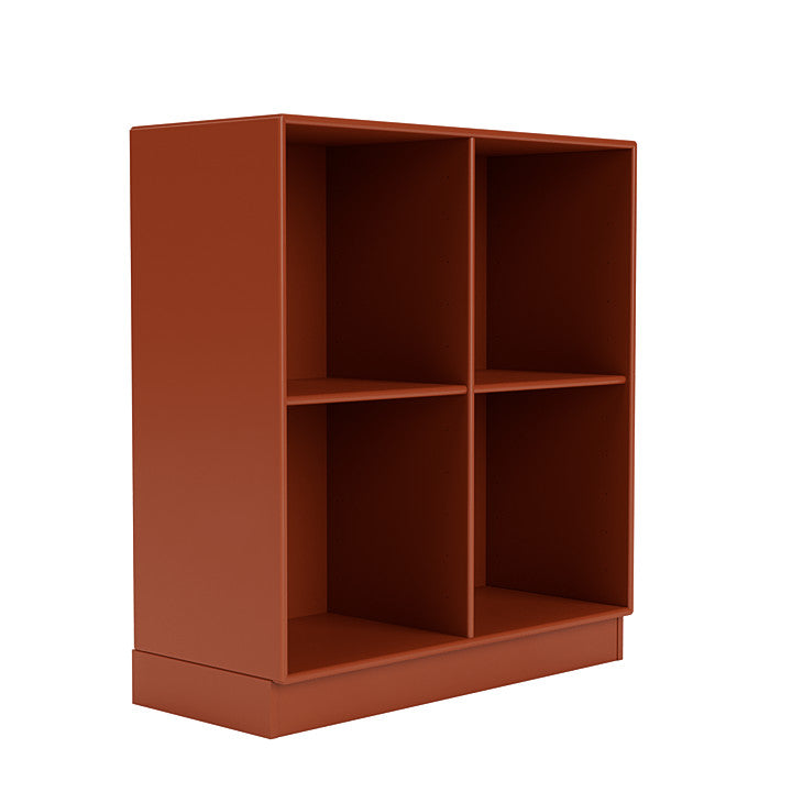 Montana Show Bookcase With 7 Cm Plinth, Hokkaido Brown