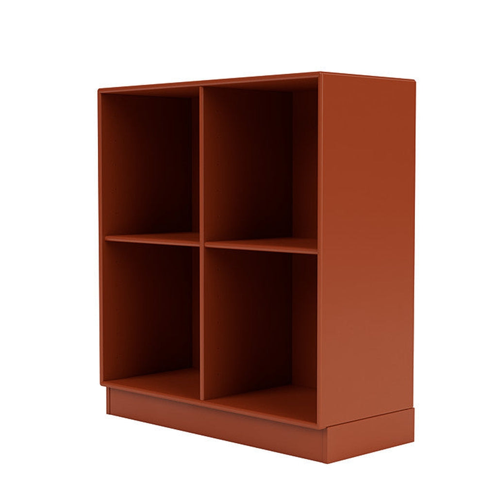 Montana Show Bookcase With 7 Cm Plinth, Hokkaido Brown