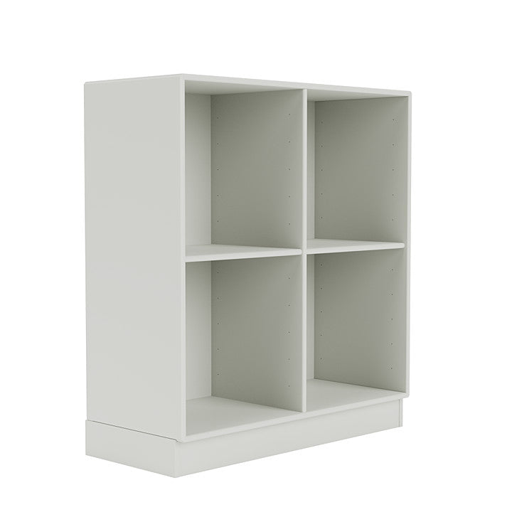 Montana Show Bookcase With 7 Cm Plinth, Nordic White