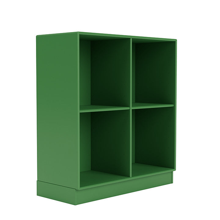 Montana Show Bookcase With 7 Cm Plinth, Parsley Green