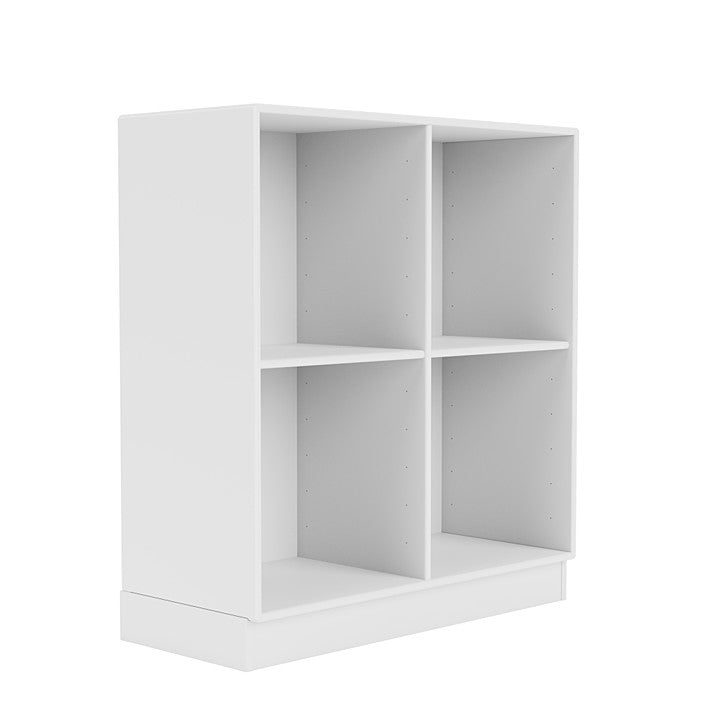 Montana Show Bookcase With 7 Cm Plinth, Snow White