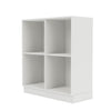 Montana Show Bookcase With 7 Cm Plinth, White