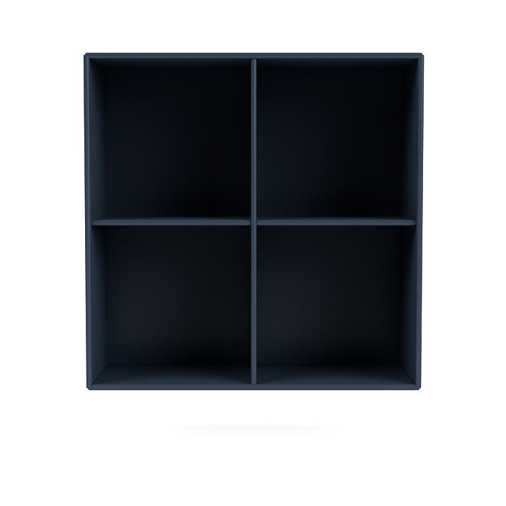 Montana Show Bookcase With Suspension Rail, Juniper Blue