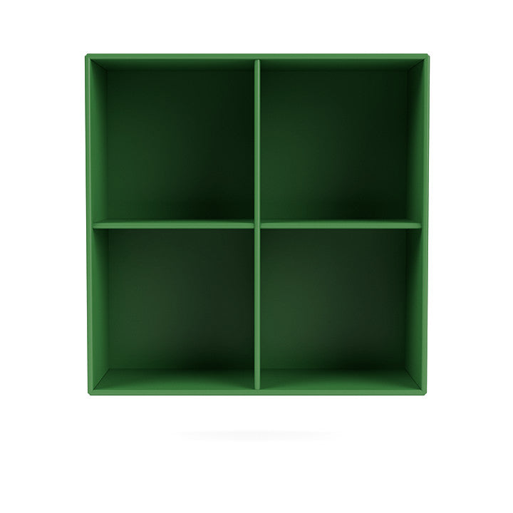 Montana Show Bookcase With Suspension Rail, Parsley Green