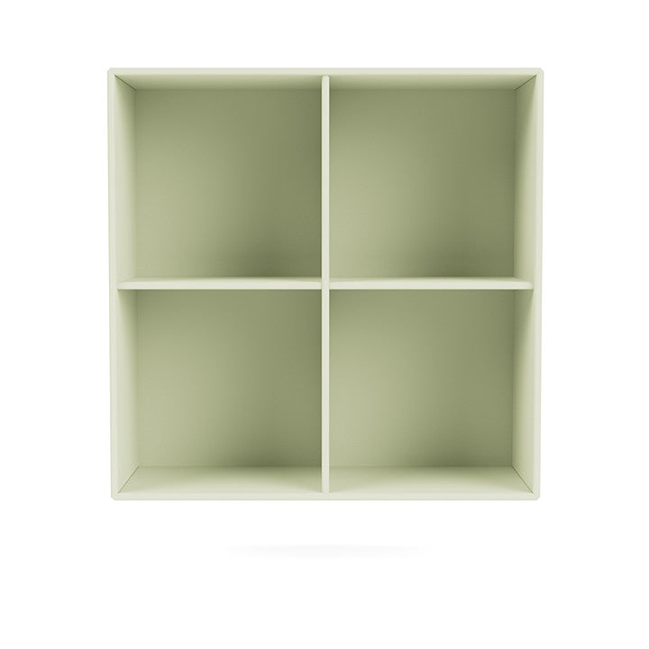 Montana Show Bookcase With Suspension Rail, Pomelo Green