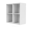 Montana Show Bookcase With Suspension Rail, Snow White