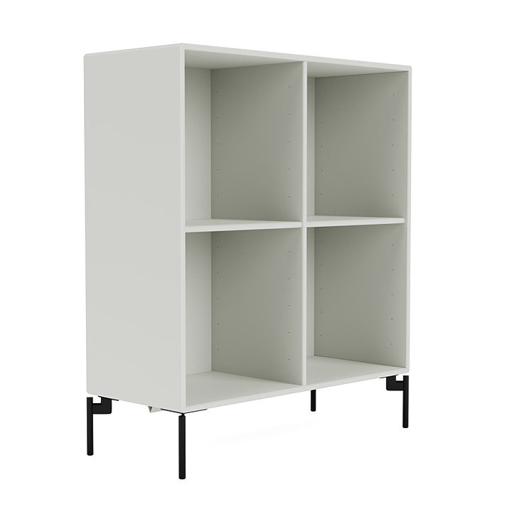 Montana Show Bookcase With Legs, Nordic/Black