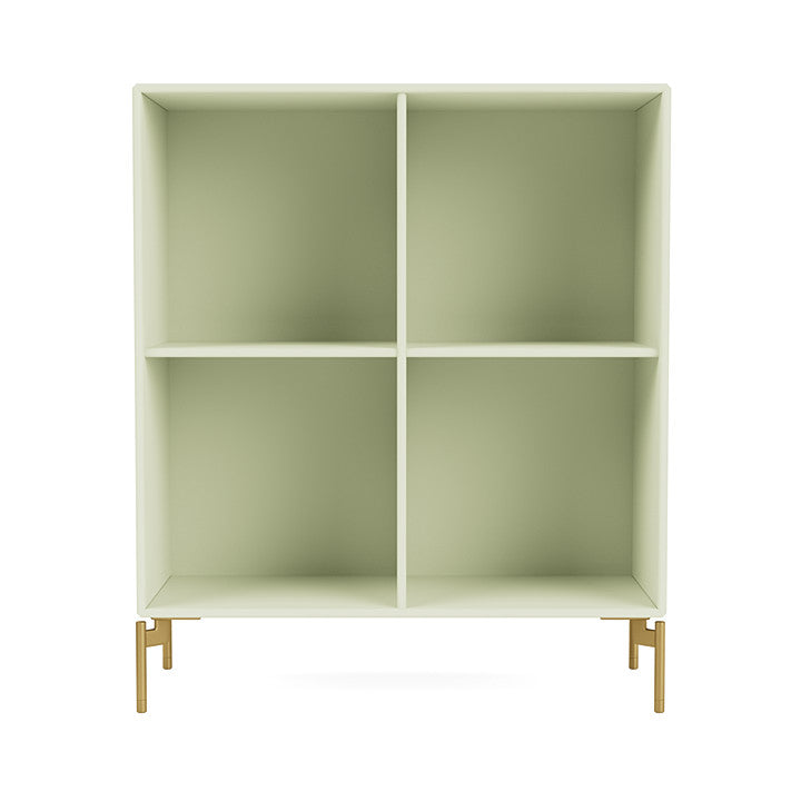 Montana Show Bookcase With Legs, Pomelo/Brass