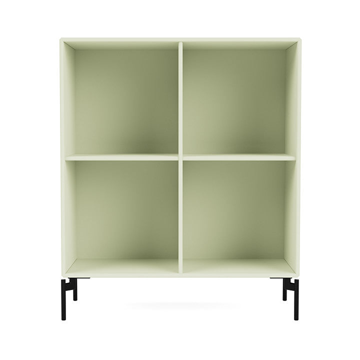 Montana Show Bookcase With Legs, Pomelo/Black