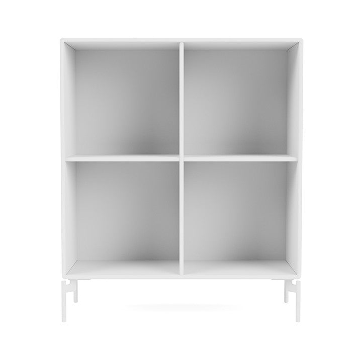 Montana Show Bookcase With Legs, Snow White/Snow White