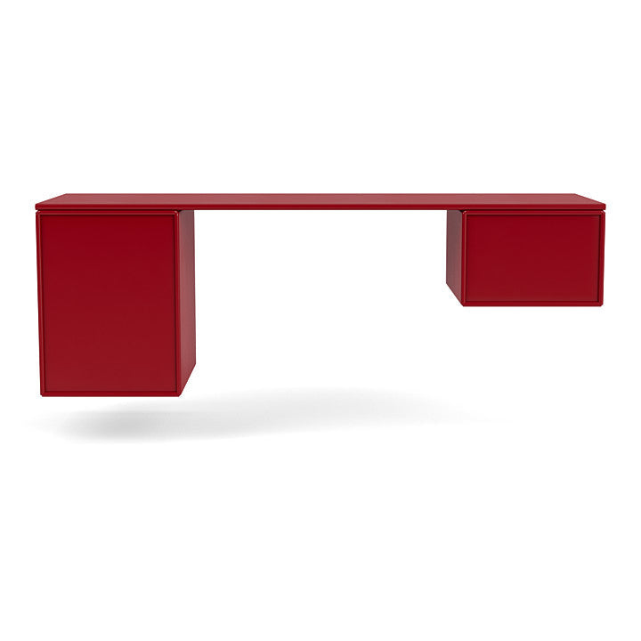 Montana Workshop Work Desk, Beetroot Red