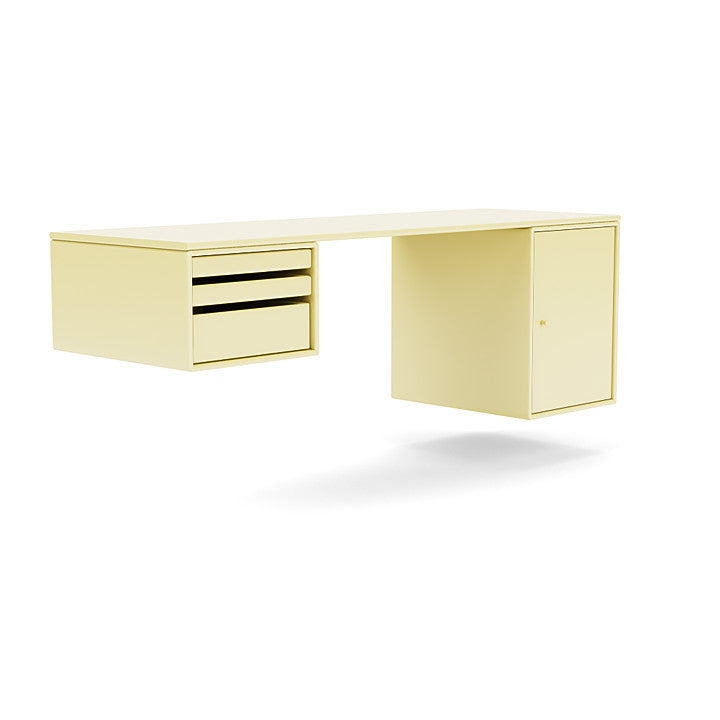 Montana Workshop Work Desk, Chamomile Yellow