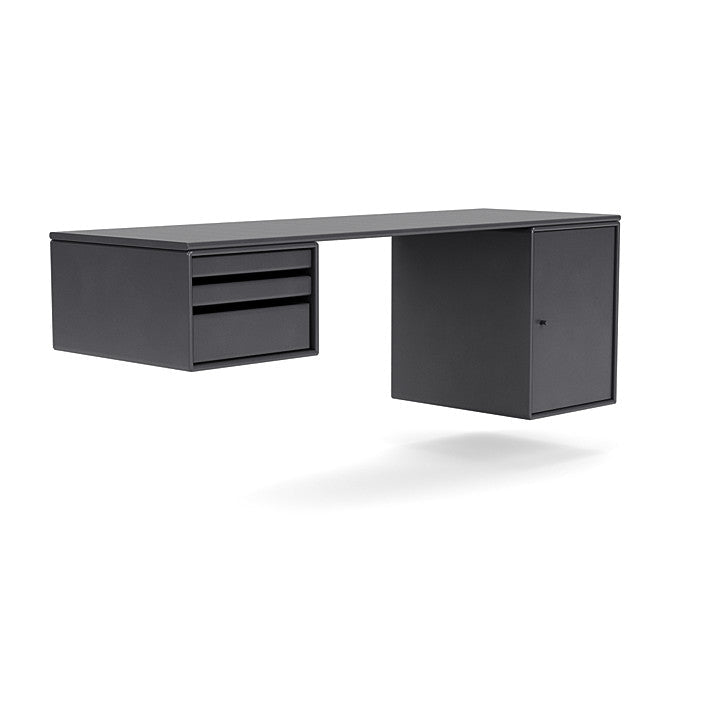 Montana Workshop Work Desk, Carbon Black