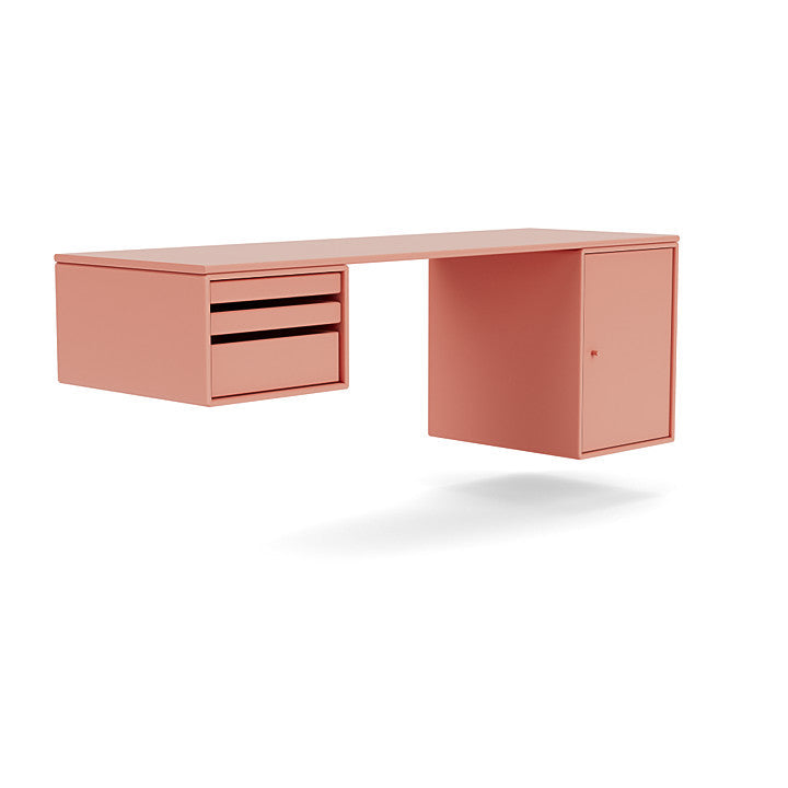 Montana Workshop Work Desk, Rhubarb Red