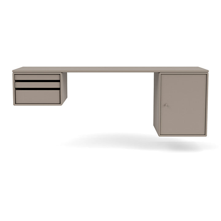 Montana Workshop Work Desk, Truffle Grey