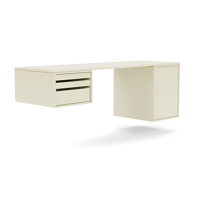 Montana Workshop Work Desk, Vanilla White