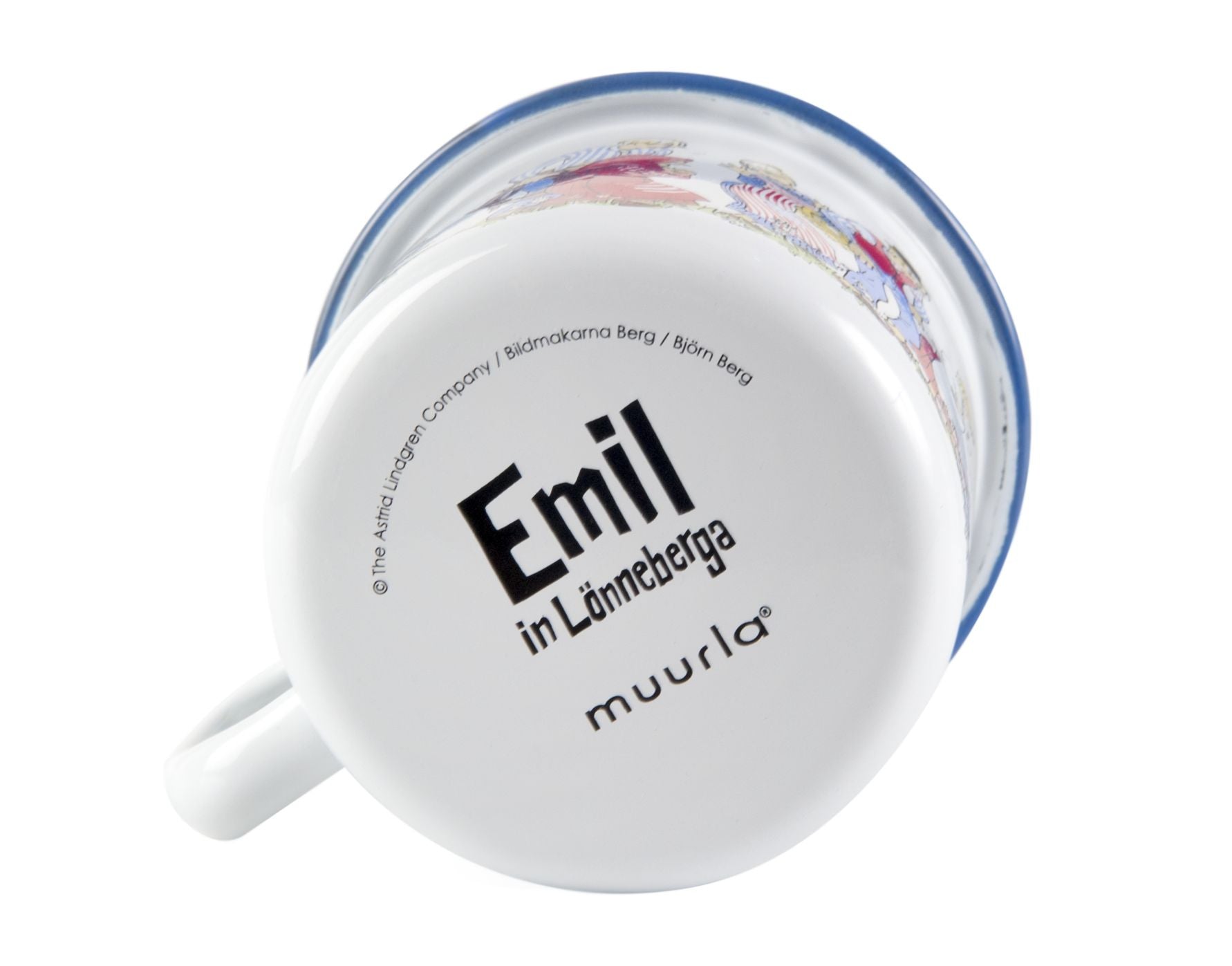 Muurla Emil Of Lönnerberga Enamel Mug, The Family