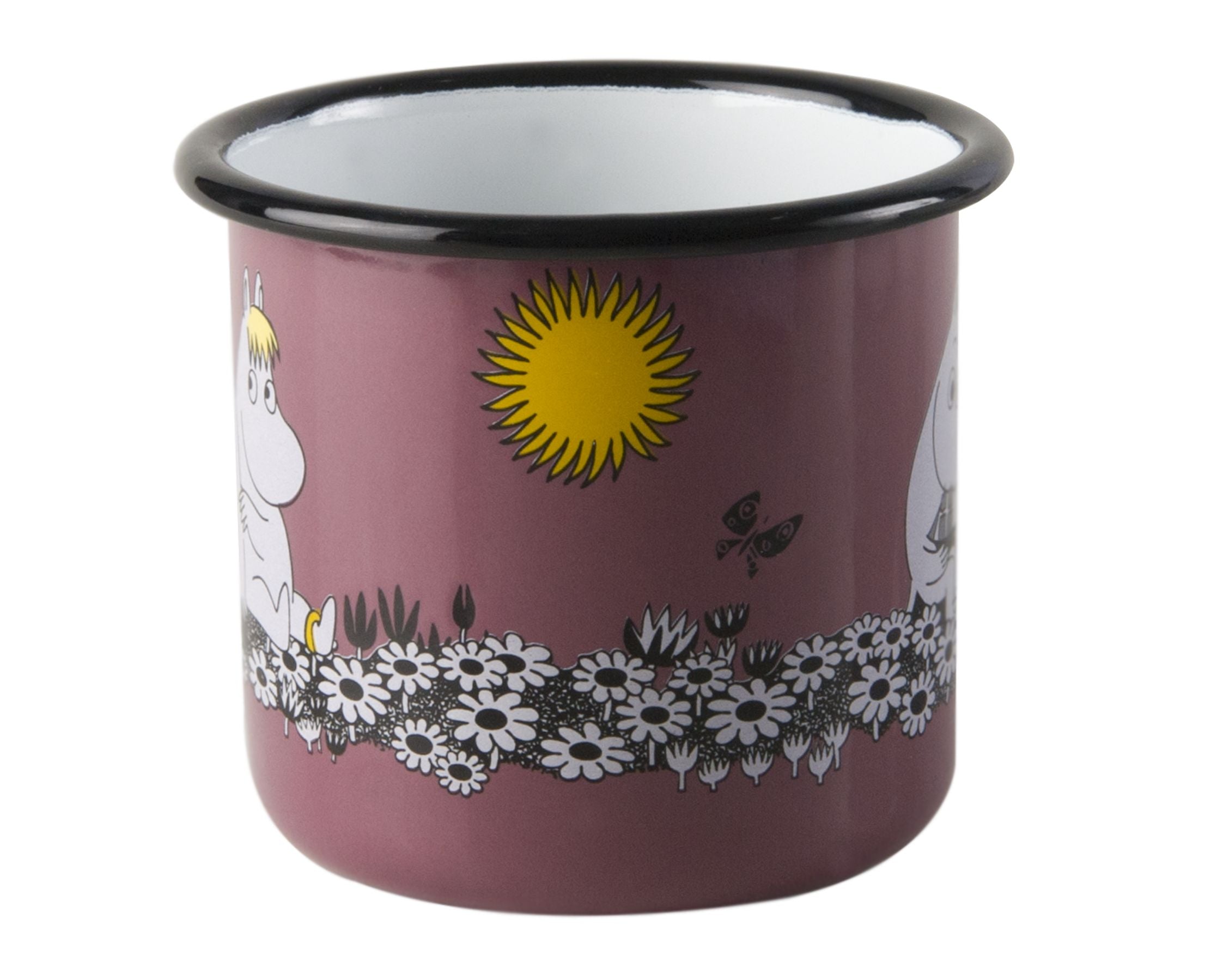 Muurla Moomin Retro Enamel Mug, Together Forever