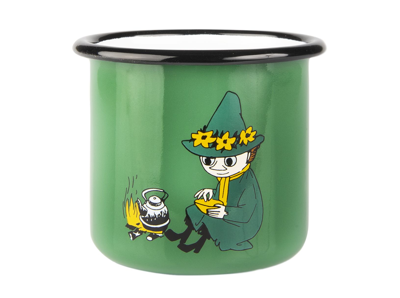 Muurla Moomin Retro Enamel Mug, Snufkin