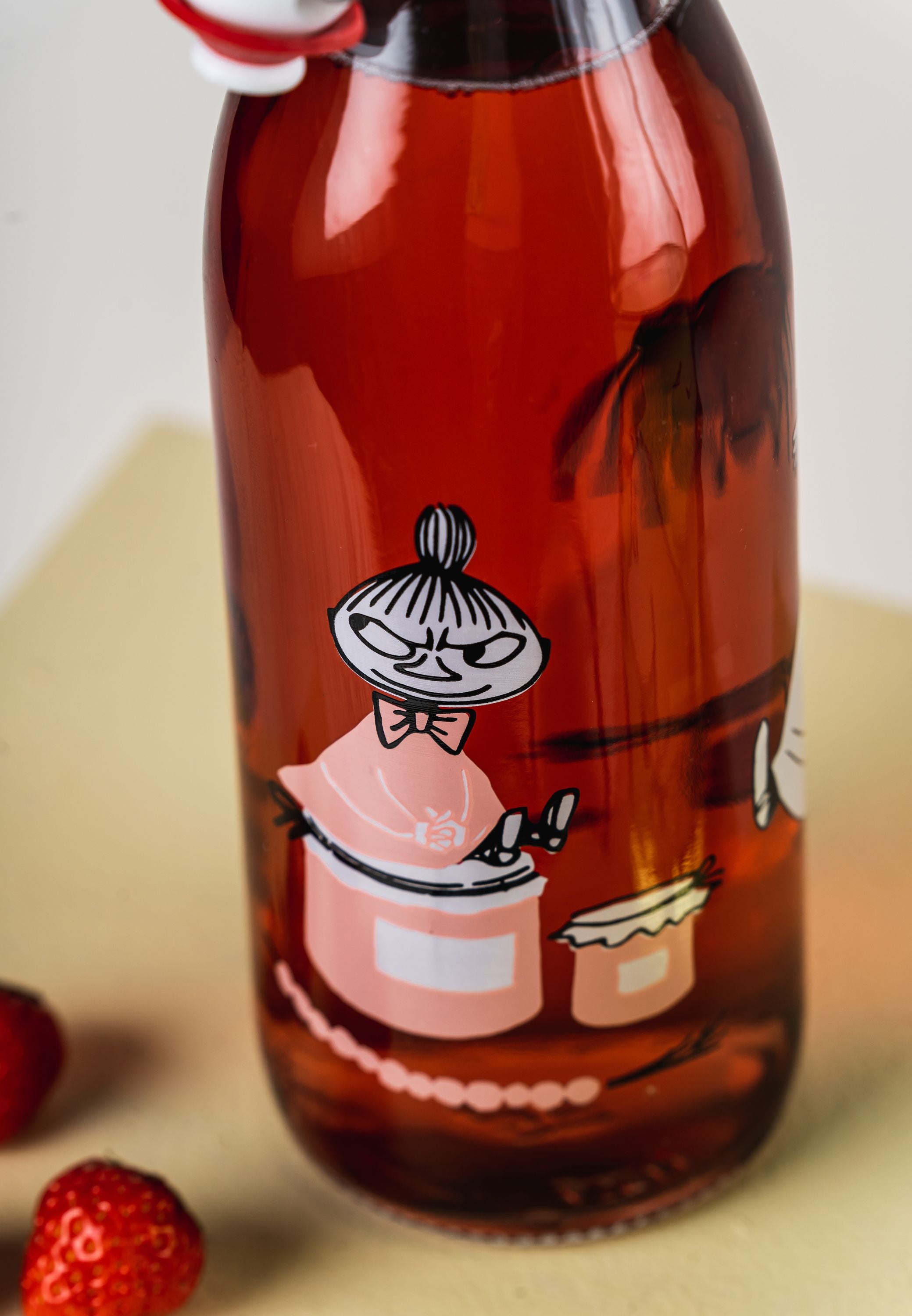 Muurla Moomin Glass Bottle, Marmalade