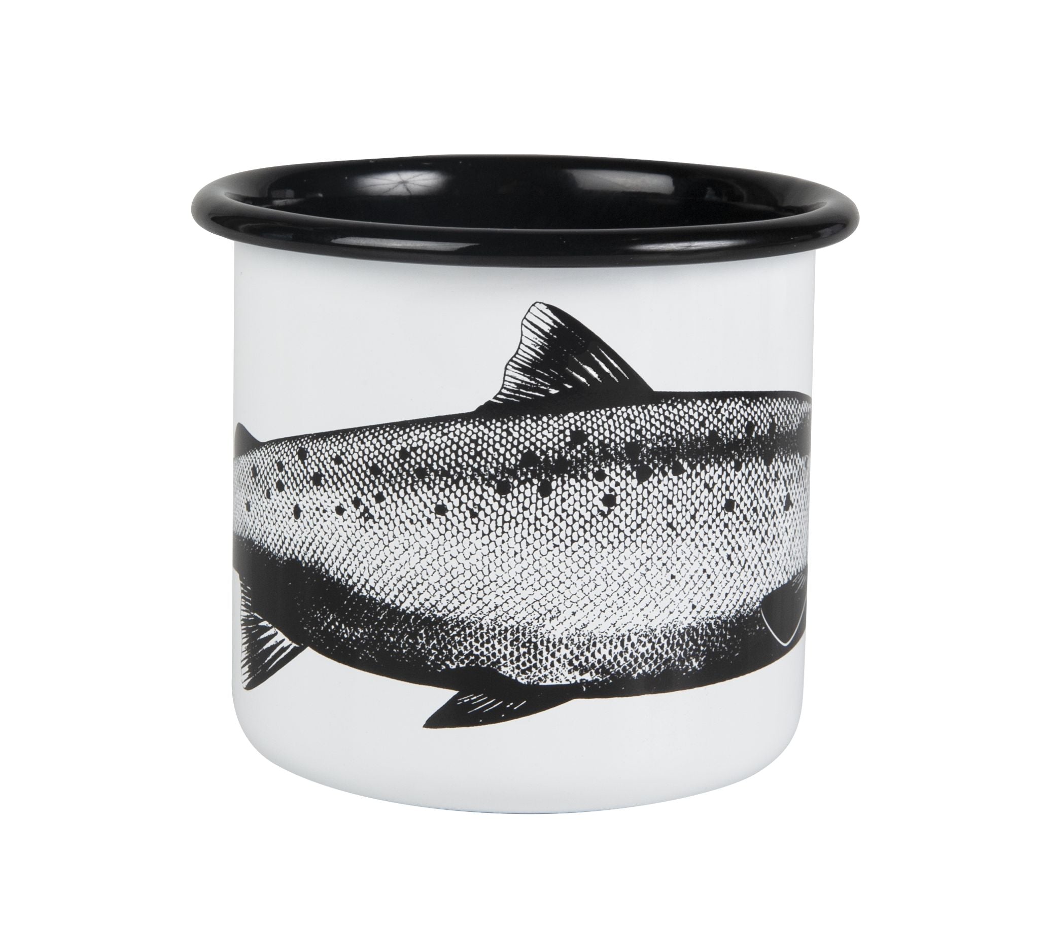 Muurla Nordic Enamel Mug, The Salmon