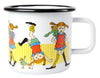 Muurla Pippi Longstocking Enamel Mug, Pippi Longstocking