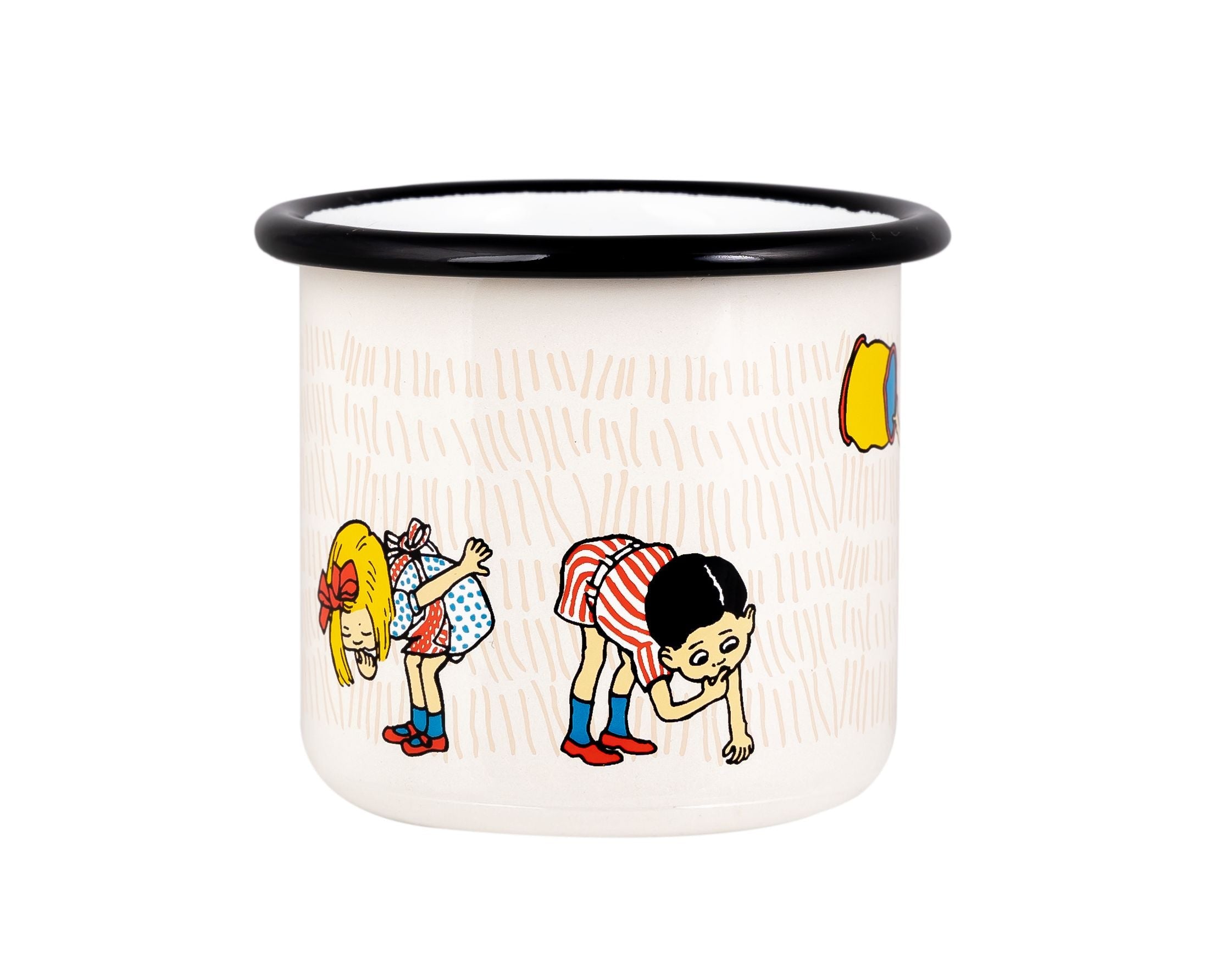 Muurla Pippi Longstocking Enamel Mug, The Snirkle Hunt