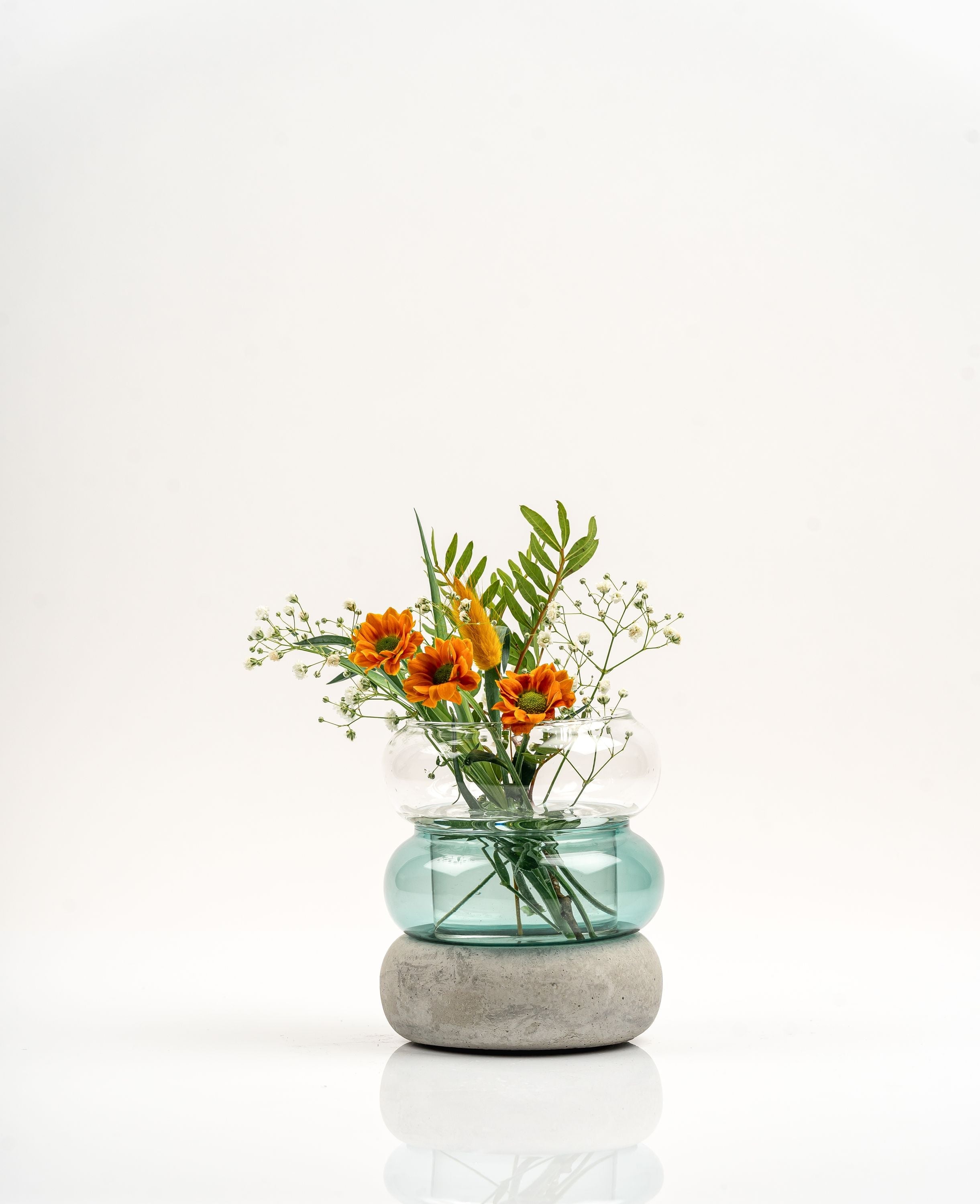 Muurla Bagel Vase, Teal