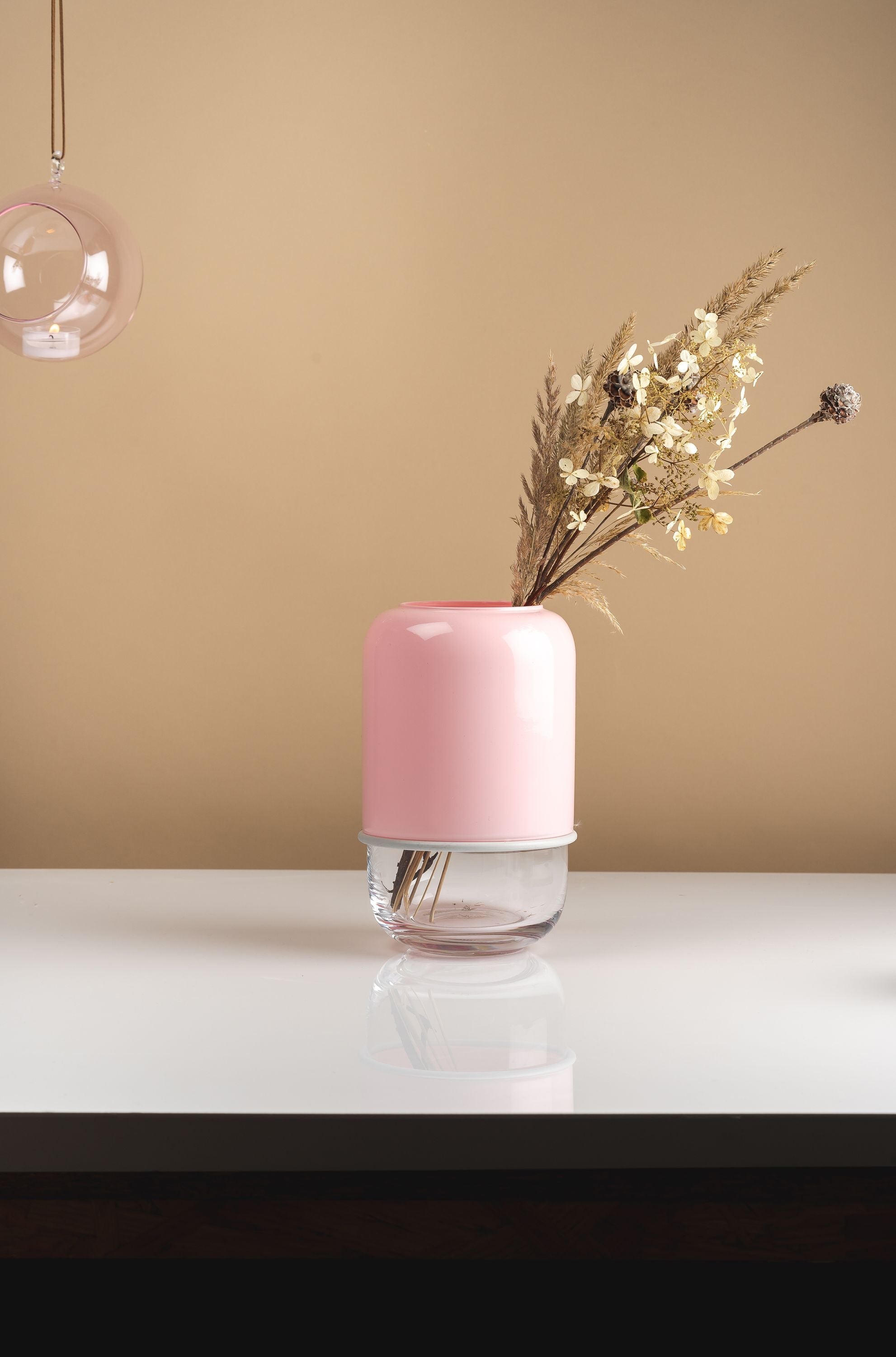 Muurla Capsule Vase, Pink