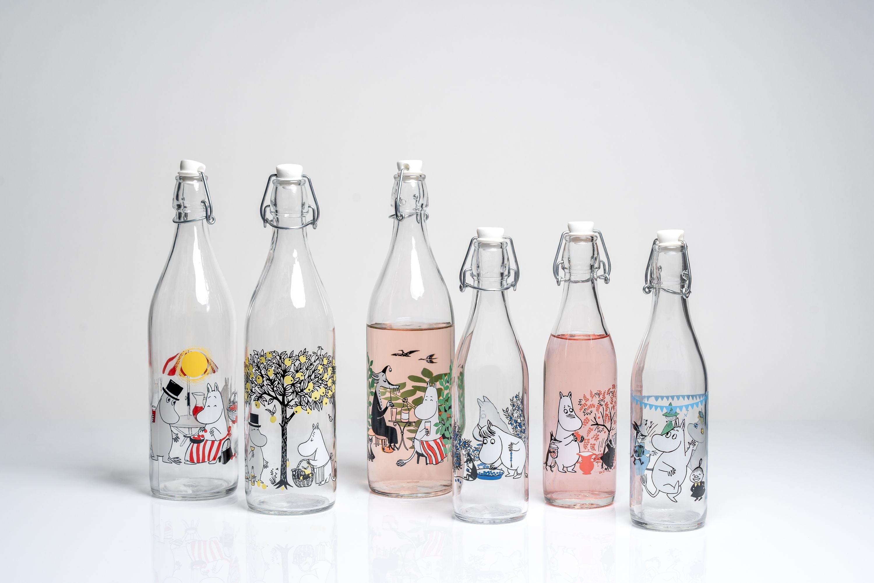 Muurla Moomin Glass Bottle, Marmalade