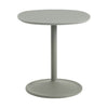 Muuto Soft Side Tables øx H 45x48, Dusty Green Laminate