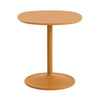 Muuto Soft Side Tables øx H 45x48, Orange Laminate