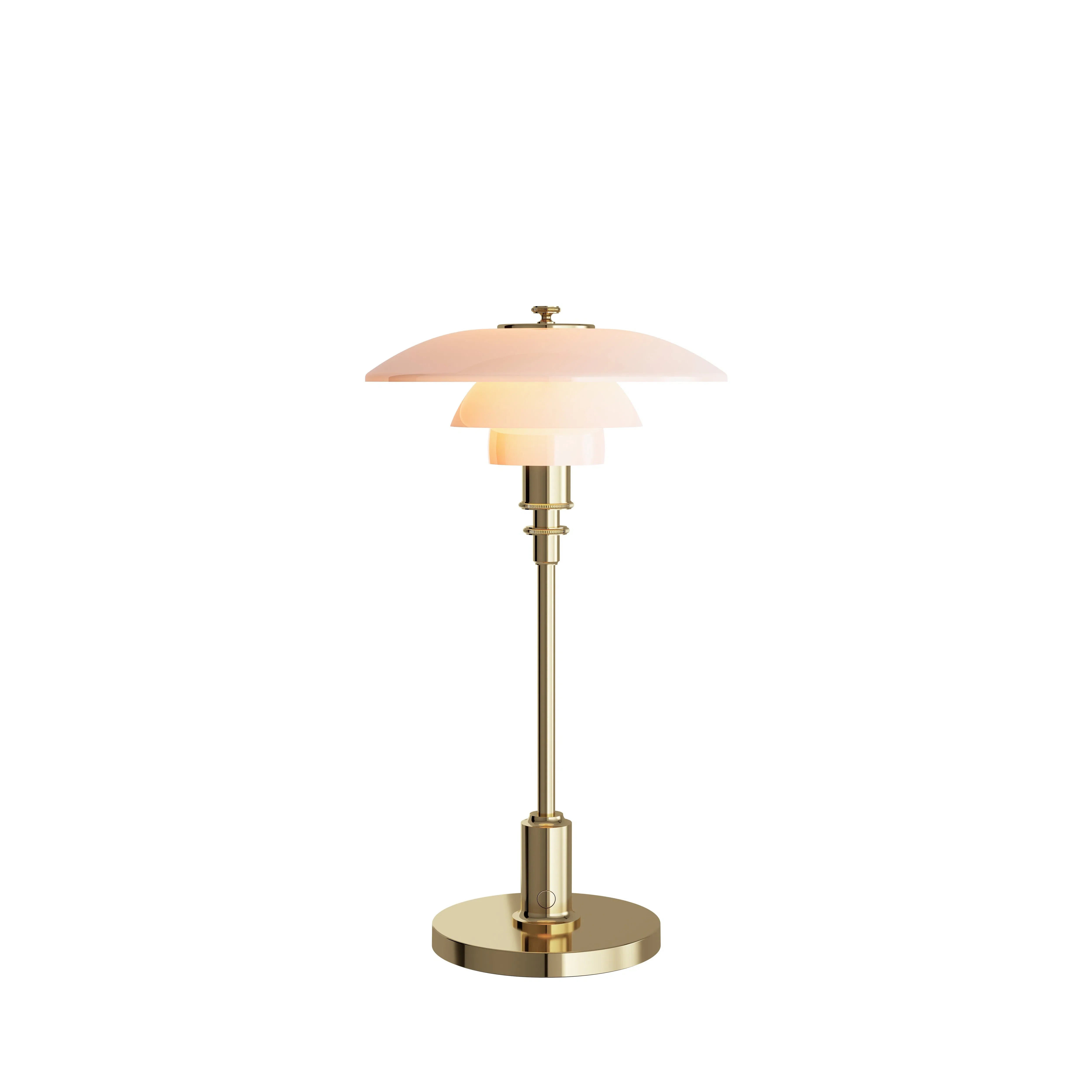 Louis Poulsen PH 2/1 Portable Table Lamp, Brass