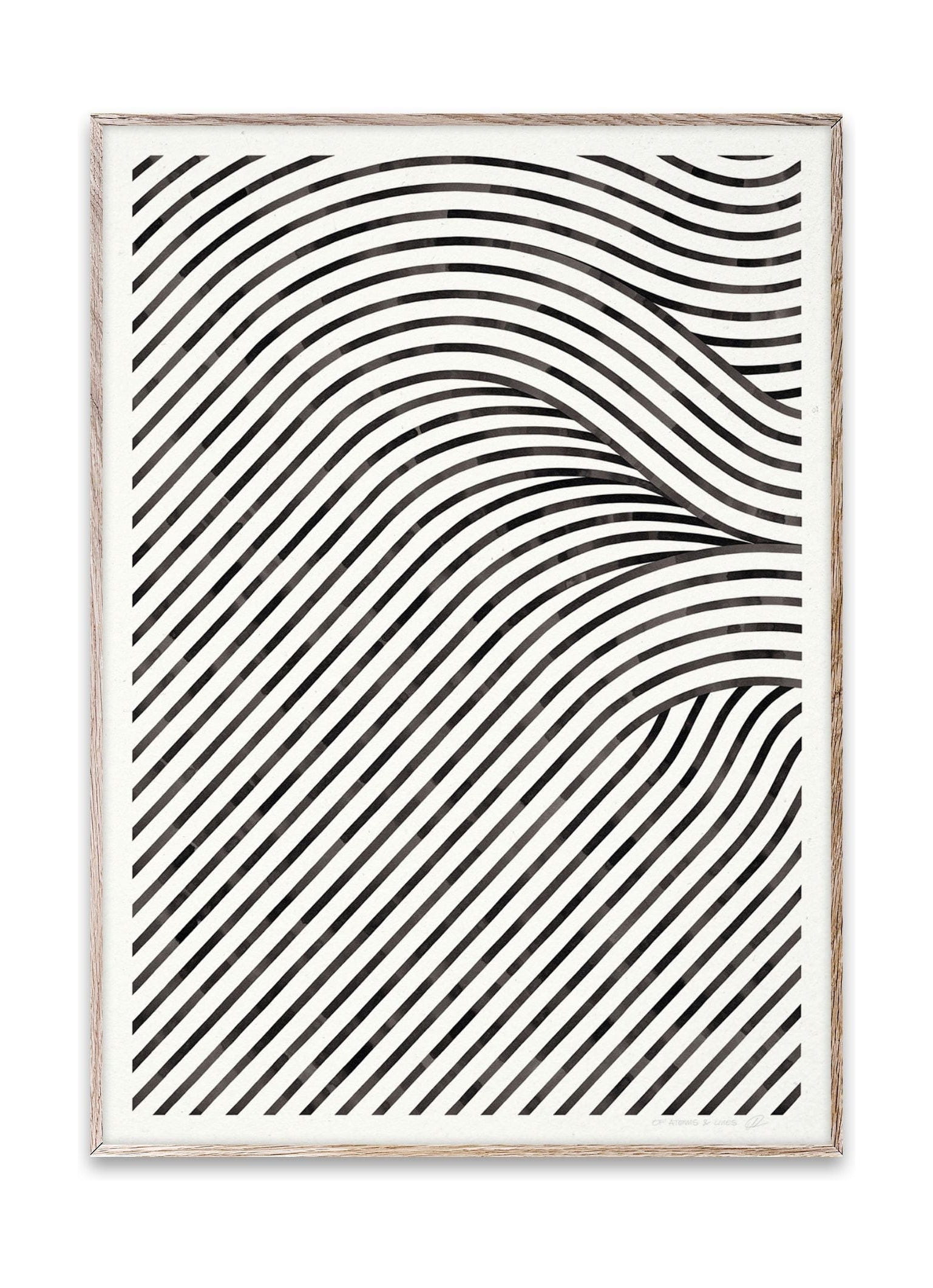 Paper Collective Quantum Fields 02 Poster, 50 X70 Cm