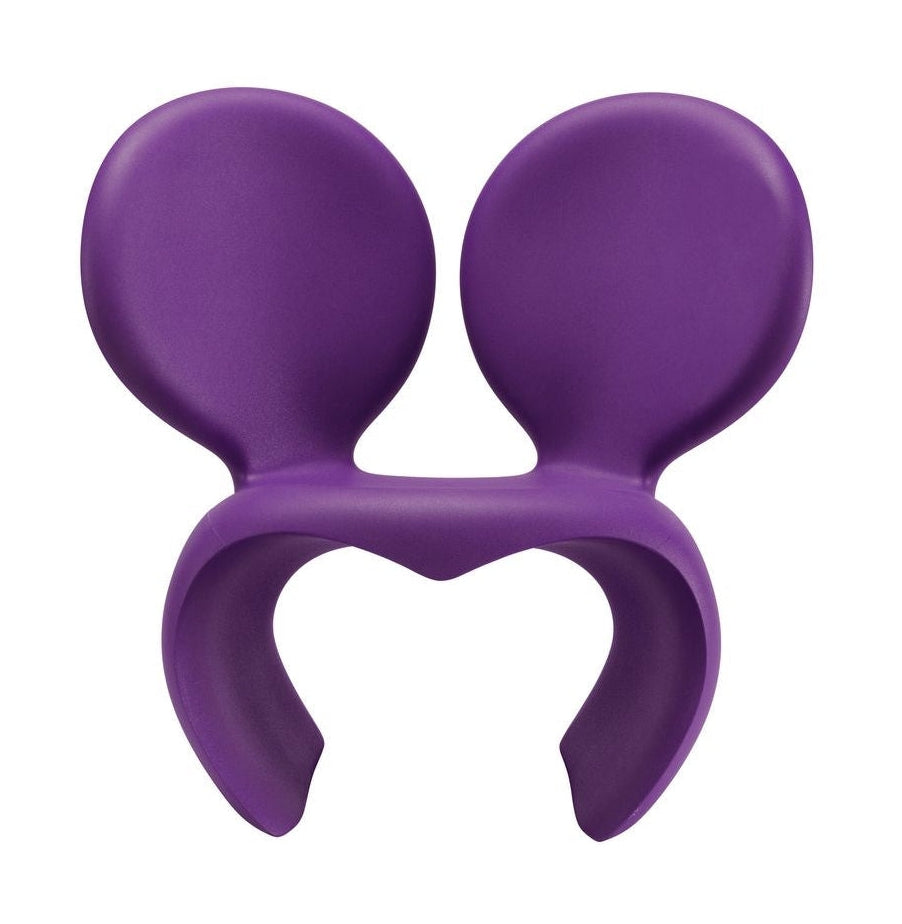 Qeeboo Don't F**K With The Mouse Chair Plastic, Violet