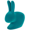 Qeeboo Bunny Chair Velvet Finish, Turquoise