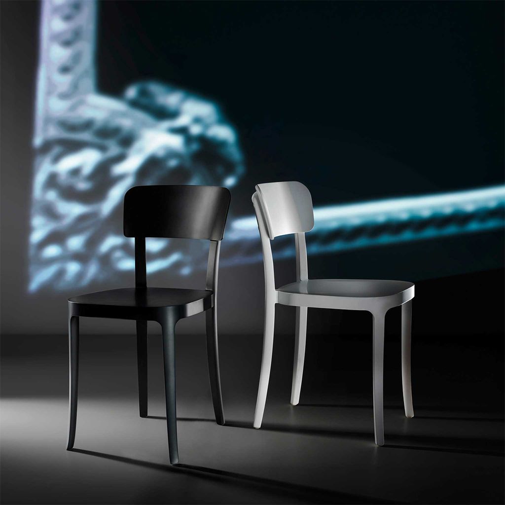 Qeeboo K Chair By Stefano Giovannoni Set Of 2, Black