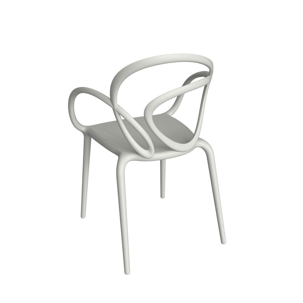 Qeeboo Loop Chair Set Of 2, White