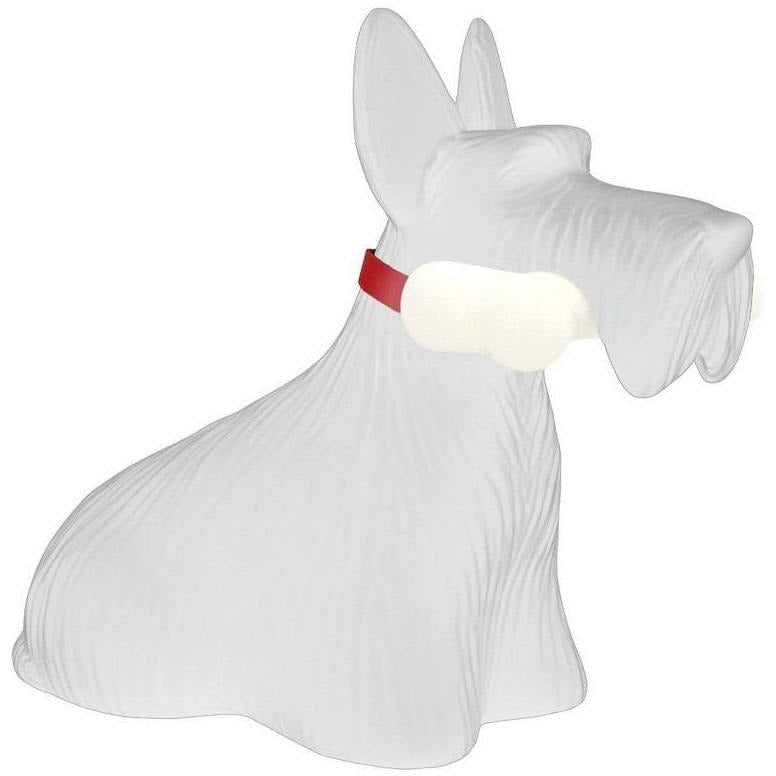 Qeeboo Scottie Lamp By Stefano Giovannoni, White