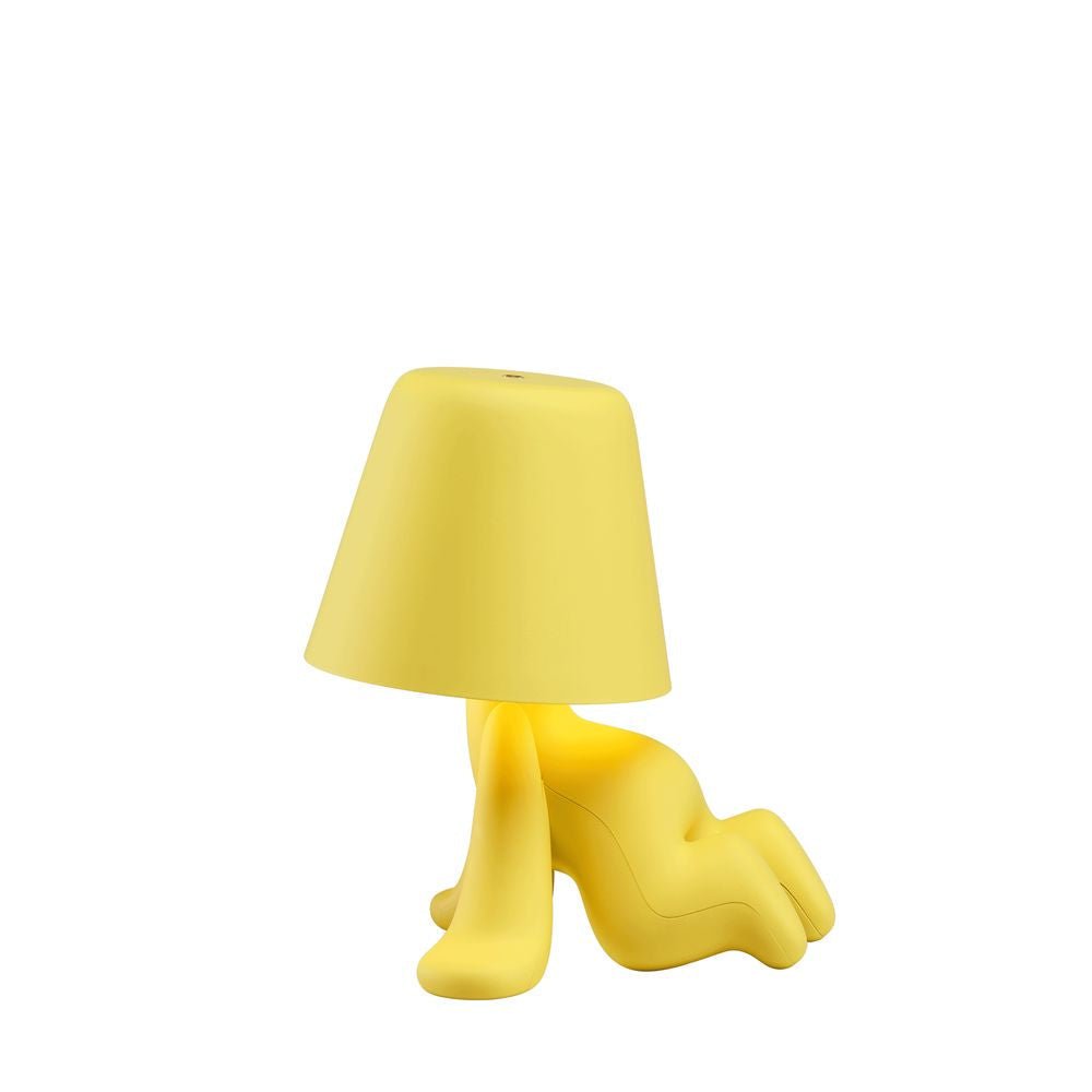 Qeeboo Sweet Brothers Table Lamp Ron, Terracotta